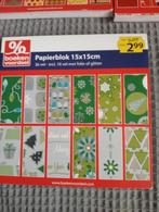 Kerst deco karton, Ophalen of Verzenden, Nieuw, Kerst