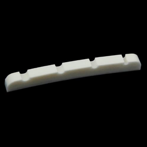 4-snarige bas topkam bone pre-slotted 42 mm Radius 10', Muziek en Instrumenten, Instrumenten | Onderdelen, Nieuw, Elektrische basgitaar