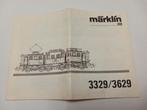 Marklin #3329 / #3629 gebruiksaanwijzing, Wisselstroom, Gebruikt, Locomotief, Ophalen of Verzenden
