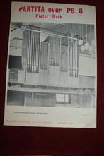 orgel, Partita over Psalm 6 door Pieter Stolk, Gelezen, Instrument, Ophalen of Verzenden, Pieter Stolk