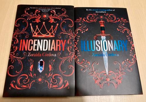 Fairyloot Incendiary & Illusionary - Zoraida Córdova, Boeken, Fantasy, Zo goed als nieuw, Ophalen of Verzenden