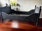 Oud grenen bed, geschilderd met krijtverf, Kinderen en Baby's, Kinderkamer | Bedden, Ophalen, 85 tot 100 cm, Gebruikt, Matras