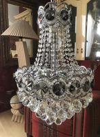 Kristallen kroonluchter - zakkroonluchter swarovski bollen -, Huis en Inrichting, Lampen | Kroonluchters, Ophalen of Verzenden
