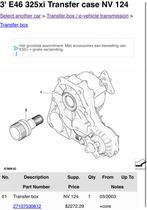 BMW E46 xi Verdeelbak NV-124, Ophalen, Gebruikt, BMW