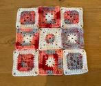 🌺Granny square / gehaakt vierkantje vrlijke kleuren🌺, Ophalen of Verzenden, Nieuw, Haken, Wol of Garen