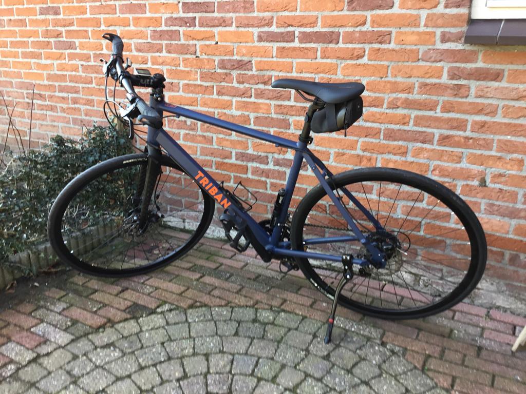 Triban RC120 Racefiets/Wielrenfiets - Nieuwstaat!, Fietsen en Brommers, Fietsen | Racefietsen, Heren, Aluminium, Zo goed als nieuw