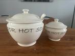 6 delig servies van Riviera Maison voor soep, Huis en Inrichting, Ophalen, Overige materialen, Gebruikt, Kom(men)