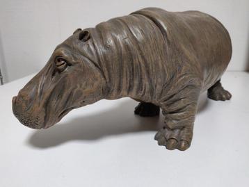 Nijlpaard beeld van Geharo - 22cm beschikbaar voor biedingen