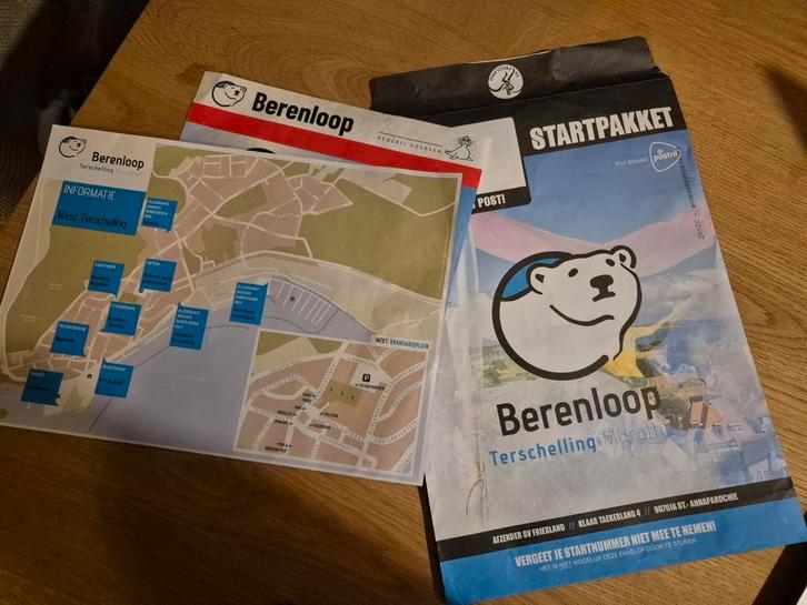 Startbewijs hele marathon Berenloop, Sport en Fitness, Loopsport en Atletiek, Nieuw, Overige typen, Overige merken, Ophalen of Verzenden