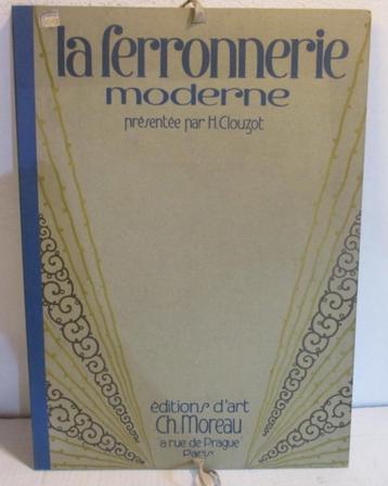 origineel naslagwerk farde 1927 Ferronerie Moderne Brandt beschikbaar voor biedingen