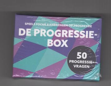 De progressie box beschikbaar voor biedingen