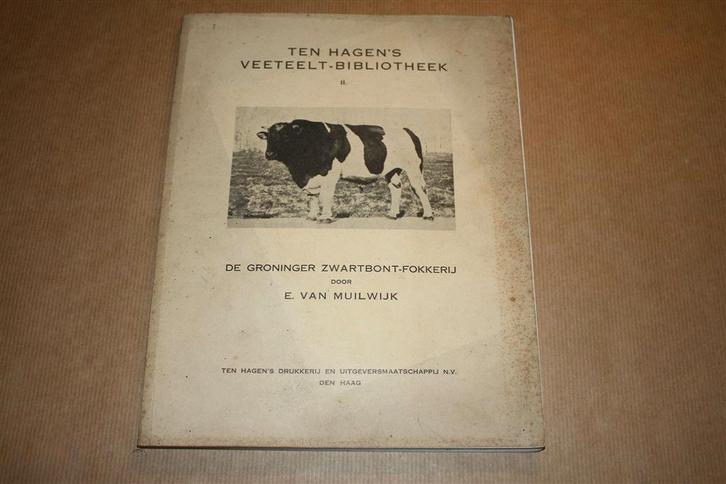 De Groninger Zwartbont-fokkerij - Zeldzame uitgave, Boeken, Dieren en Huisdieren, Gelezen, Vogels, Ophalen of Verzenden