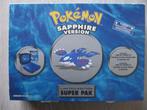 POKEMON SAPPHIRE limited edition SUPER PAK, Spelcomputers en Games, Games | Nintendo Game Boy, 1 speler, Ophalen, Gebruikt, Vanaf 3 jaar