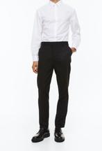 H&M zwarte kostuumpantalon office broek Slim Fit maat 46 S, Kleding | Heren, Broeken en Pantalons, Nieuw, Maat 46 (S) of kleiner
