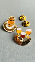 Grimbergen pins / speldjes - Bierliefhebber Collectie, Verzamelen, Speldjes, Pins en Buttons, Ophalen of Verzenden, Zo goed als nieuw