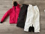 Skipak 140 skijas brunotti 2x skibroek  ski jas broek, Meisje, Ophalen of Verzenden, Zo goed als nieuw, Setje