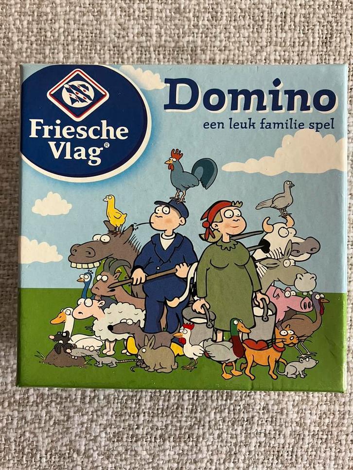 Friese vlag Domino, Verzamelen, Merken en Reclamevoorwerpen, Zo goed als nieuw, Gebruiksvoorwerp, Ophalen of Verzenden