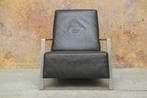 In nette staat zwarte leren Topform design fauteuil