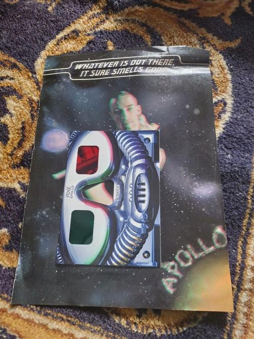 Axe 3D reclame 1998, Verzamelen, Merken en Reclamevoorwerpen, Zo goed als nieuw, Ophalen of Verzenden
