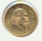Nederland gouden tientje 1879 Willem 3, Ophalen of Verzenden, Goud