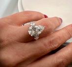 Nieuwe gouden ring met VS2 diamant van maar liefst 6,07ct!!, Sieraden, Tassen en Uiterlijk, Ringen, Nieuw, Ophalen of Verzenden