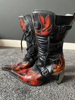Laarzen New Rock dames maat 40, Kleding | Dames, Schoenen, Hoge laarzen, Zwart, Ophalen of Verzenden, Zo goed als nieuw
