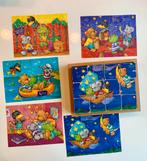 Houten blok puzzel, blue moon company, Gebruikt, 10 tot 50 stukjes, Ophalen of Verzenden, Van hout