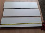 3 Ikea Lack witte wandplanken 110x26cm, Huis en Inrichting, Ophalen, Gebruikt
