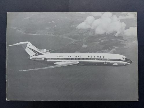 Poster van een Air France Boeing 727-200 (F783), Verzamelen, Luchtvaart en Vliegtuigspotten, Gebruikt, Kaart, Foto of Prent, Ophalen of Verzenden