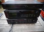 denon stereoset versterker cassettedeck en tuner, Denon, Ophalen of Verzenden, Cassettedeck