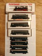 Fleischmann 7079 BR78 stoomloc DCC digitaal met 7 wagons, Treinset, Gelijkstroom, Fleischmann, Ophalen of Verzenden
