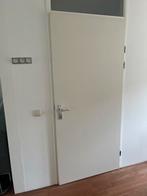 Binnendeur opdek 93x211cm rechts, Gebruikt, 80 tot 100 cm, Binnendeur, Ophalen of Verzenden