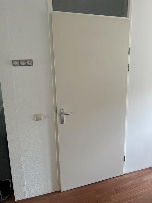 Binnendeur opdek 93x211cm rechts, Doe-het-zelf en Verbouw, Deuren en Horren, Gebruikt, Binnendeur, 200 tot 215 cm, 80 tot 100 cm