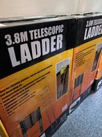 Telescopische Ladder Telescoop vouwladder 3.8 M Aluminium, Ophalen of Verzenden, Allstock, Contact@allstock.nl, 1045 AL