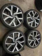 Volkswagen golf 19 inch brescia gti orig velgen touran caddy, Auto-onderdelen, Banden en Velgen, 19 inch, Gebruikt, Banden en Velgen