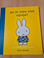 Nijntje Ga Je Mee Boekje, Gelezen, Ophalen of Verzenden, Dick Bruna, Uitklap-, Voel- of Ontdekboek