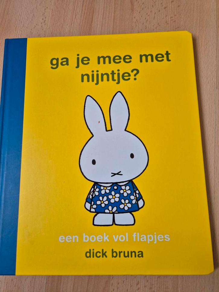 Nijntje Ga Je Mee Boekje, Boeken, Kinderboeken | Baby's en Peuters, Gelezen, 1 tot 2 jaar, Uitklap-, Voel- of Ontdekboek, Ophalen of Verzenden