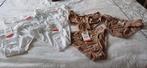 dames ondergoed Maat S.4 wit 3 bruin voor 20.00 euro, Ophalen of Verzenden, Slip