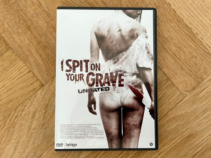 I Spit on Your Grave (2010) op Unrated DVD (krasvrij met NL), Cd's en Dvd's, Dvd's | Horror, Zo goed als nieuw, Slasher, Vanaf 16 jaar
