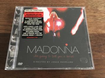 Cd+Dvd Set Madonna Im Going To Tell You A Secret Live beschikbaar voor biedingen