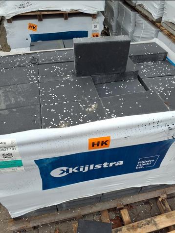 Kleine restpartij - 20x30x6cm tegels - Black - 12,5m² - h2o beschikbaar voor biedingen