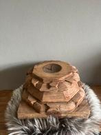 Zware poer kandelaar, Huis en Inrichting, Woonaccessoires | Kandelaars en Kaarsen, Ophalen of Verzenden, Zo goed als nieuw, 75 cm of meer