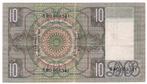 10 gulden 27 september 1939 Grijsaard., Ophalen of Verzenden, 10 gulden, Los biljet