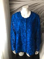 Kobalt blauw feestelijk jasje maat XL, Blauw, Maat 46/48 (XL) of groter, Ophalen of Verzenden, Zo goed als nieuw