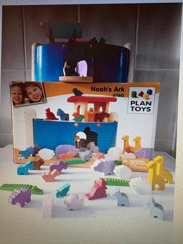 Plan Toys Houten Ark van Noach - Nieuwstaat! beschikbaar voor biedingen