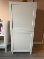 Ikea Besta Kast met Hanviken Deurtjes, Ophalen, Kunststof, Gebruikt, 100 tot 150 cm