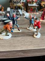 Lemax Sneeuwballengevecht Figuren Set, Ophalen of Verzenden, Zo goed als nieuw