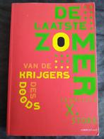 F.X. Stork - De laatste zomer van de krijgers des doods (YA), Boeken, Romans, Ophalen of Verzenden, Zo goed als nieuw, Francisco X. Stork