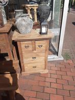 Robuust teakhouten ladekast 4 lades 60 cm, Huis en Inrichting, Kasten | Ladekasten, Ophalen, Teakhout, Nieuw, 50 tot 100 cm