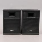 2x LEM Black Serie Passieve Speakers - 300W, Gebruikt, 120 watt of meer, Front, Rear of Stereo speakers, Ophalen